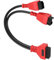 Goliton Adapterkabel kompatibel für Chrysler 12+8 Programmierung des Anschlusskabels kompatibel für das Hauptprüfkabel DS808 MS905 MS906 MS906BT MS906S MS908 MS908S Pro