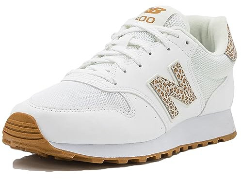 New Balance Femme 500 Sneaker, Blanc, 37 EU