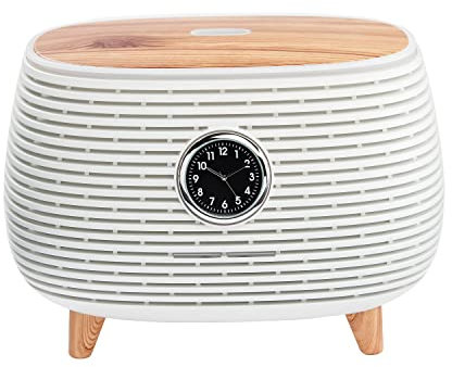 Aroma Diffuser Luftbefeuchter 400 ml, Leiser Aroma Diffuser für Ätherische Öle, Promed AL-400 CL Raumbefeuchter mit 7 LED Farben, Raumduft Ultraschall Luftbefeuchter mit Timer