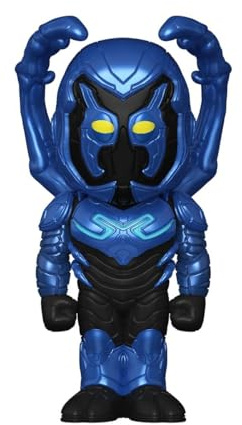 Funko Vinyl SODA, DC, Blue Beetle, Blue Beetle, 1/6 Odds for Rare Chase Variant, Collectable Vinyl Figure, Gift Idea, Official Merchandise, Toys for Kids & Adults, Movies Fans