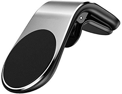 Universal Magnetic in Car Mobile Phone Holder Air Vent Phone Mount L Shaped Vent Clip Magnetic Phone Holder, Car Magnetic Holder is Suitable for iPhone, Samsung, Huawei, Etc