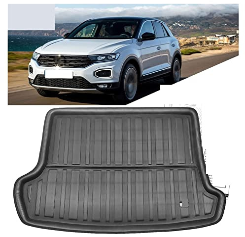 Bandeja Maletero para VW para t-roc T ROC TRoc 2017 2018 2022 Bandeja de Carga Alfombrilla para Maletero Suelo Alfombra Equipaje Accesorios de Coche Cubre Maletero