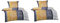 MB Warenhandel24 Bettwäsche Seersucker Microfaser 4 teilig Doppelpack Spar Set mit Reißverschluss 2X 135x200 cm + 2X 80x80 cm (Viana)