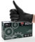 PACIFIC Noir Gants Jetables in Nitril, 100 pièces/boîte, Texture Diamantée, Pour Industrie Lourde, Mécanique, Cuisine & Médical, Sans Latex & Sans Poudre, EN 374, S/7