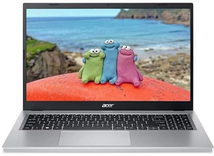 acer Aspire 3 Slim Laptop, pantalla IPS FHD de 15.6 pulgadas (1920 x 1080), AMD Ryzen 3 7320U, procesador de 4 núcleos, 8 GB LPDDR5 RAM, 128 GB SSD, cámara web, Wi-Fi 6, Windows 11S, paño EAT