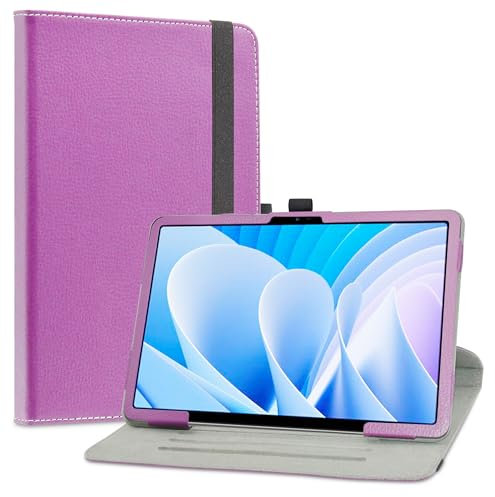 LiuShan Rotating hülle für DOOGEE T40, 360°rotierenden Drehbares Standfunktion hülle für DOOGEE T30 PRO/DOOGEE T40/DOOGEE T30 Ultra/DOOGEE T30s/DOOGEE T30se /Acer Iconia V11 Tablet 11 Zoll,Violett