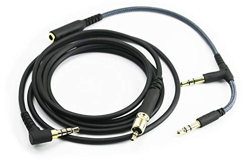 ABLET Ersatz-Audiokabel, Kompatibel Mit EPOS H6Pro, PC38X, GSP 301, 300, 302, 602, 601, H3 Gaming-Headsets, 1,3 M