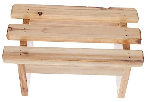 KOMBIUDA Multipurpose Wooden Footrest Stool Non-Slip Sauna Foot Stool Bath Leg Rest for Comfortable Foot Support and Sturdy Design for Living Bathroom Bedroom
