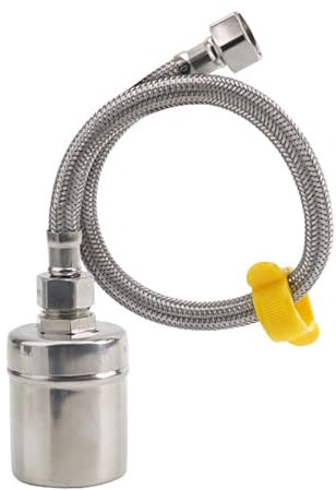 Kugelhahn-Set, Schwimmerventil Aus Edelstahl 304, 1/2 Automatisches Schwimmerkugelventil, Wasserstandsregelventil, Wassertank-Füllstandregler, Automatischer Flüssigkeitsstandsschalter/Ball Vae With P