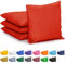 GoSports Cornhole Sitzsäcke 4er Set - Verordnung Allwetter - Classic Red