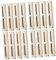ibasenice 16 STK Ladevorrichtung Für Dominosteine DIY Domino-Zug-Clips Zubehör Für Domino-Spielzeug Automatische Domino-Zug-Requisiten Automatischer Dominoclip Domino-zubehör Plastik Beige
