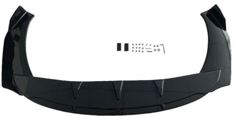 FKLJRRD Auto Frontspoiler für Ford Kuga MK2 2013-2020,ABS Auto Frontlippe Spoiler FrontstoßStange Splitter Auto Zubehör