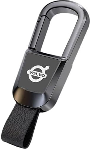 INTEAU Auto Schlüsselanhänger für Volvo EX30 2023 2024, Zink-Legierung Schlüsselringen Autoschlüsselbund Auto Schlüsselring Auto Schlüssel Anhänger Zubehör,B