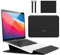 Hinnwer 11 11,6 12 Pouces Housse Ordinateur Portable Sacoche avec Fonction Stand pour Ipad Pro 12.9 MacBook Air M1 2020/Surface/Acer/Asus/Dell/Fujitsu/Lenovo/HP/Samsung/Sony Noir