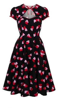 Hell Bunny Confetti Dress Blk