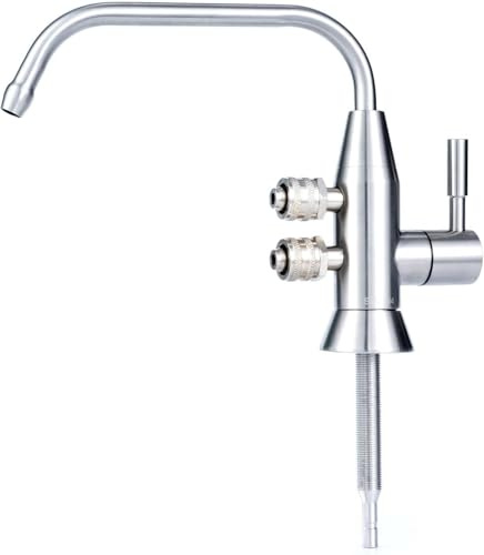 Grifo de agua alcalino, ionizador alcalino, de acero inoxidable, para sistema de filtración de ionizador de agua alcalina