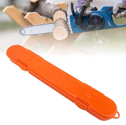 HEEPDD Tragbarer Sägenpraxis Hülle Kettensägen Kettenspeicherbox Großer Kapazität Kunststoff Organizer Elektrische Sägekette Tragetasche Universal Sägekette Aufbewahrungsfall Universal