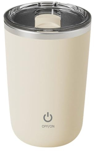 Automatic Mag Netic Stirring Coffee Mug 2025 Upgraded Mag Netic Coffee Stirrer Mug Coffee Cup with Mixer Built in Automatic Coffee Cup Stirrer Auto Stirring Coffee Mug Shot Glass (WH1, 8.3x13.3cm)