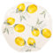 Cabilock Assiette En Céramique Au Citron Plateau De Service Décoratif À Motifs De Fruits Plats De Service Plateau À Fruits Assiettes Au Citron Fruits Assiettes De Service Assiette À