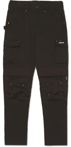 Caterpillar Mens Nexus Stretch Work Trousers (34R) (Black)