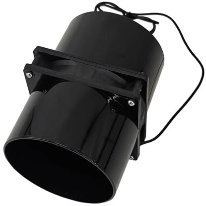 Extractor de baño de 12 V, silencioso, extractor de conductos de aire, ventilador de ventilación, ventilador extractor de aire, ventilador extractor de aire para el hogar y la cocina