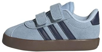 adidas Unisex Baby Vl Court 3.0 Infants Shoes, Clear Sky/Night Indigo/GUM5, 23 EU