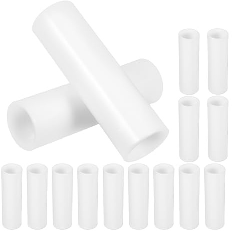 MOTHNUR 20 Stück Kunststoff Zeltstangenverbinder 19mm PVC Rohrverbinder für Pavillon und Outdoor Zeltstangen Reparatur