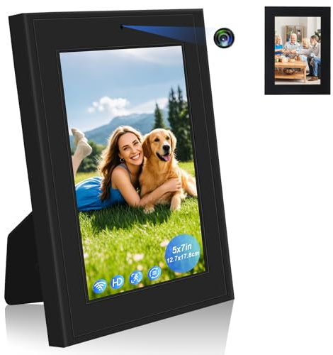 Nisanuki Caméra Espion, Mini Camera Cachée Cadre Photo 1080P HD, Micro Caméra de Surveillance Discrete Enregistreur Vidéo 4 Heures avec Détection De Mouvement pour Sécurité intérieure