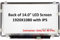 Pantalla LCD de repuesto para portátil de 14 IPS FHD (1080P) compatible con HP-Compaq STREAM 14-CB070NR