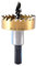 KATUR 40mm HSS Kit de denture de scie trépan, coupeur de métal en acier inoxydable, outil de coupe au cobalt pour bois, alliage (40mm)