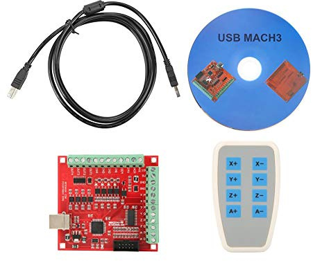 CNC-Steuerplatine, USB MACH3 100-kHz-Motion-Controller-Karten-Breakout-Board für CNC-Gravuren