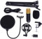 Ejoyous Professional Studio Condenser Microphone Set, USB Streaming PC Microphone with Arm Stand, Pop Filter, Foam Cap Kit for Studio Recording Broadcast YouTube New BM800 Version
