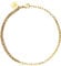 Purelei® Kumu O Mix Armband (Gold) – Elegantes, verspieltes Damen Armband mit Plättchen – Edelstahl 18K – Verstellbare Länge 16,5/18,5/20 cm – Hawaiianisch inspiriert