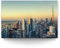 Wandbild Skyline Dubai - 120cm x 80cm Leinwand auf 4cm Keilrahmen