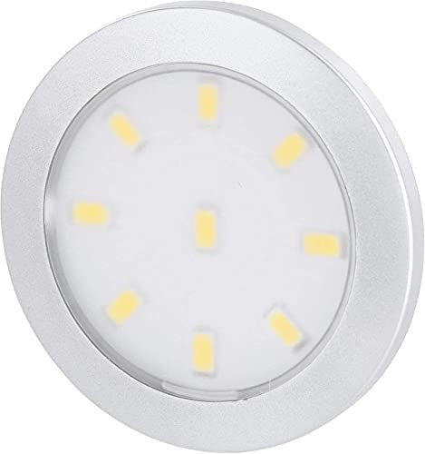 ADAKAT Dimmbar LED Möbel Aufbaustrahler, 12V Mini-Amp, kaltweiß 6000K