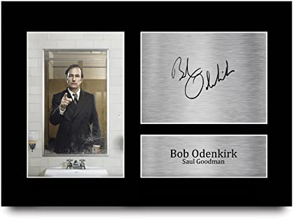 HWC Trading A4 Bob Odenkirk Better Call Saul Geschenke Gedrucktes Signiertes Autogramm Foto für Fans von Fernsehshows