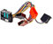 TAOTT Câble adaptateur ISO Fakra Quadlock Plug & Play pour Audi RNS-E Navigation A3 A4 A6 16:9 systèmes DVD TAOTT
