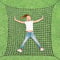 Kletternetz Spielplatz, Doppeltes Kletternetz Spielplatz, Fallschutznetz für Kinder Kletterschaukel Doppellagiges Schutznetz im Freien (2x3M)