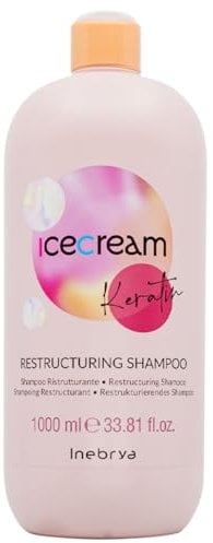 Inebrya Ice Cream Keratin Restructuring Shampoo - Shampoo Ristrutturante 1000ml