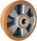 WIKO Roulettes en Polyuréthane 200 mm Avec Roulement à Billes pour Chariot Plateforme Roues en Nylon Fixateur Roue 800 kg