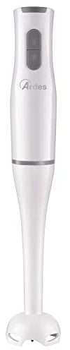 ARDES - ARMIX01 Frullatore a Immersione DEEP - Minipimer Immersione 4 lame Inox 15000 Giri al Minuto - Mixer Cucina Professionale 2 Velocità Gambo Removibile - Frullatore a Immersione con cavo 1,04m