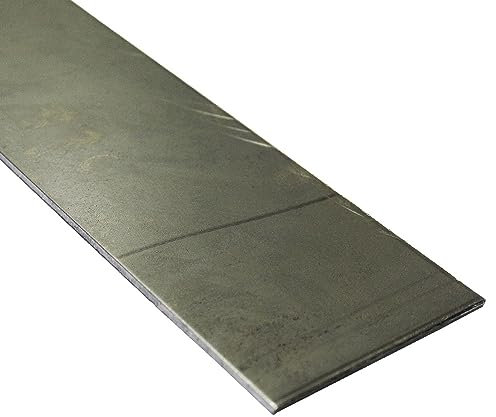 75mm Width x 3mm Thick Plain Mild Steel Flat Bar Solid Metal Plate | Steel Metal Strip (1000mm (100cm) Strip)