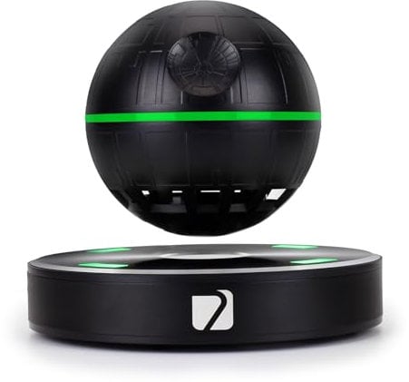 Upgraded, Wireless Arc Star Floating Speaker, Magnetic Levitating Star Wars Bluetooth Speaker, Upgrade 8W Speaker 3D Stereo Bass Sound and NFC, Cool Tech Gadgets, Creative Electric Gifts
