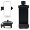 RALSPEC 20mm Rifle Gun Rail Smartphone Camera Mount Clamp Airsoft Shooting Smart Phone Holder for Weaver Picatinny Rails
