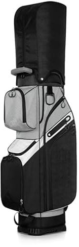 Golf Bag - 14 - Way Top Lock Divider for Fixed Clubs, Premium PU Material, Water-Resistant, Great Gift for Men's Golf