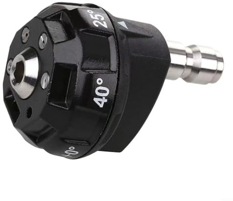 FUBESK 6-in-1-Hochdruckreiniger-Düse für 1/4-Zoll-Hochdruck-Akku-Wascher, Wasserteile, Schlauchdüse mit 6 verschiedenen Sprühmustern: 0 Grad/15 Grad/25 Grad/40 Grad/Spülen/Seife