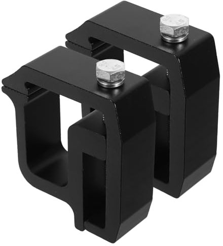 SOLUSTRE 2pcs Heavy Duty Camper Shell Mounting Clamps Truck Cap Clamp for Secure Installation Quick Setup for Challenging Weather Conditions