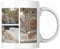 fapadjo Tasse Personnalisable, Mug Personnalisé, Cadeau Personnalisé, Cadeau Homme et Femme Original | 2 à 7 photos (4 Photos)