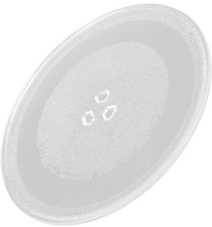 Amosfun Placa Giratoria De Vidrio Para Horno Repuesto Para Placa De Microondas Diámetro De 10 Apta Para Lavavajillas Fácil Instalación Material De Vidrio Resistente