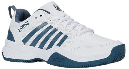 K-Swiss Herren Court Express 2 Tennis Shoe, White/Stargazer, 44.5 EU